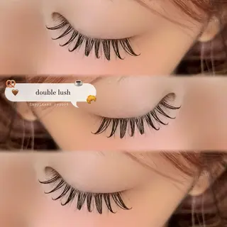 マツエク・マツパ 【那覇/束感まつ毛】 ｷｬﾒﾙのマツエク・マツパデザイン