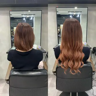 ロング カラー ヘアアレンジ ar+ ❤︎ maiのヘアスタイル