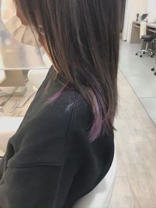 セミロング 松佐 ゆかりのヘアスタイル