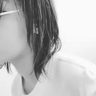 セミロング 美髪×縮毛矯正 水上真由美😘のヘアスタイル