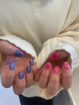 ネイル 束感まつ毛/ネイル/ LED♥KIRARAのマツエク・マツパデザイン