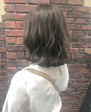 ミディアム カラー nakahara madokaのヘアスタイル