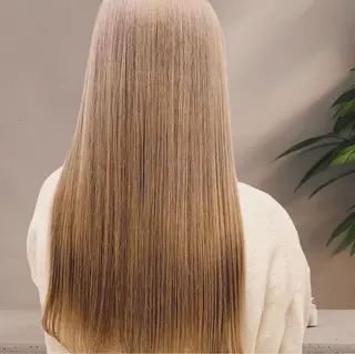 カラー 縮毛矯正×髪質改善 カラー×クロスパーマのヘアスタイル