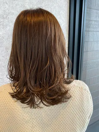 ミディアム Kobayashi ハイライト/ショートのヘアスタイル