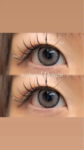 マツエク・マツパ 真悠 MAQUIAのマツエク・マツパデザイン