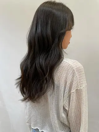 ロング カラー 🍊mai🍊 似合わせスタイル🌿のヘアスタイル