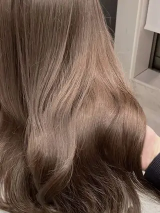 セミロング カラー 𝒚𝒖-𝒓𝒊 ⸝⋆艶color🌙のヘアスタイル