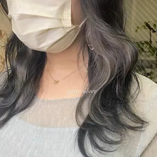 カラー MUSASHI ブリーチカラー◎のヘアスタイル