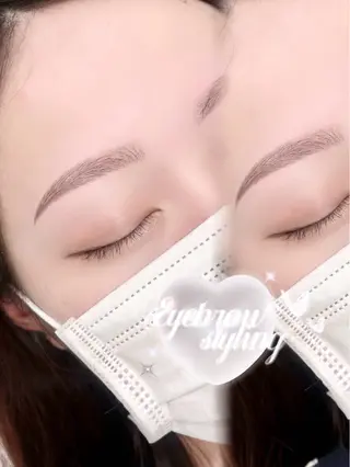 アイブロウ mana🎀🪽 似合わせデザイン⸝⋆のマツエク・マツパデザイン