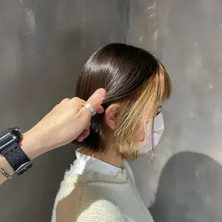 ショート カラー La vielle所属・La vielle 西峠のヘアスタイル