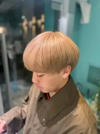 カラー メンズ LeeHorie MIUのヘアスタイル