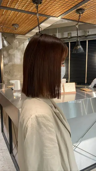 ミディアム カラー ショートカット募集中 /NAGISAのヘアスタイル