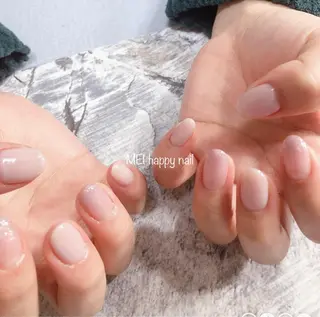 ネイル 北浦和 自爪育成ケアのネイルデザイン