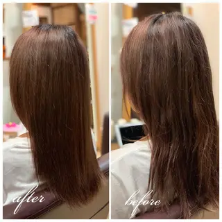 セミロング 髪質改善ヘアエステ専門サロンbriller(ブリエ)所属・岸  翔也のヘアスタイル