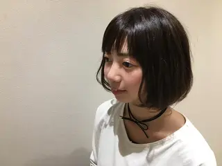 ショート かねやす ゆなのヘアスタイル