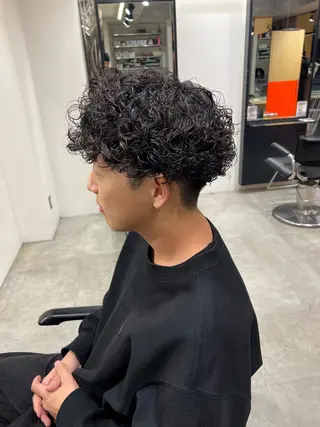 パーマ メンズ fifth PARK所属・fifth PARK HIN★T★のヘアスタイル