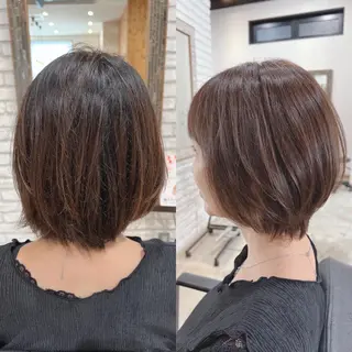 ショート カラー ヘアアレンジ キッズ 五反田　美容院☆張 明星☆韓国ヘアのヘアスタイル