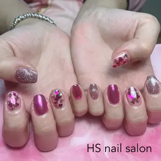 ミディアム hs nail salonのネイルデザイン