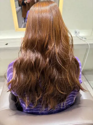 セミロング カラー 牧野 隼大のヘアスタイル