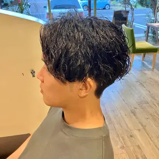 パーマ メンズ hair make an nico(ヘアーメイクアンニコ)所属・森田 研司のヘアスタイル