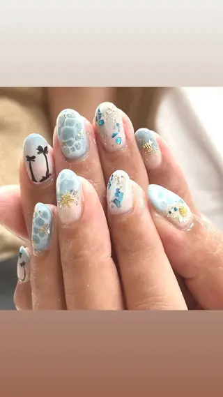 ネイル Bianca市ヶ谷店 Aiuraのネイルデザイン