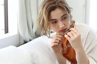 ショート カラー EARTH川越/オー ナー/阿部建のヘアスタイル