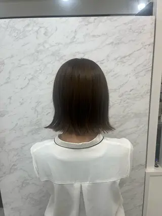 ミディアム カラー in'dex hair錦糸町店所属・無料カット×透明感 カラーのヘアスタイル