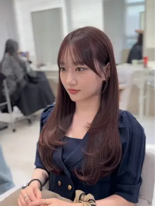 ロング 今里 雄大のヘアスタイル