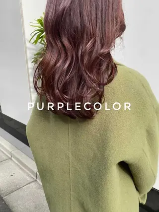 ミディアム カラー パーマ ヘアアレンジ キッズ オトナヘア🌸 harukaのヘアスタイル