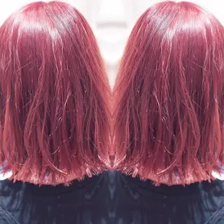 ショート カラー 及川シゲル 髪質改善講師のヘアスタイル