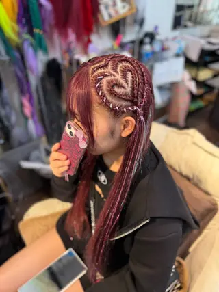 ロング ヘアアレンジ scamp所属・scamp⭐️ さくらのヘアスタイル