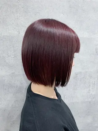 ショート カラー _WHITE 天神店 YUMEKA🐻のヘアスタイル