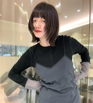 カラー 🟠mile Chinatsu🟠のヘアスタイル