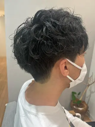 パーマ メンズ MAEUL NAGOYA所属・村松萌/ レイヤーカットのヘアスタイル