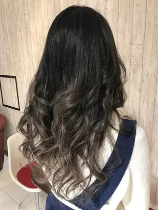 セミロング 髪質改善 田沼のヘアスタイル