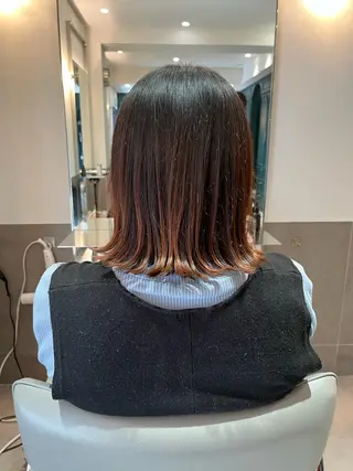 ショート 🌻暖色カラー🌻 sakuraのヘアスタイル