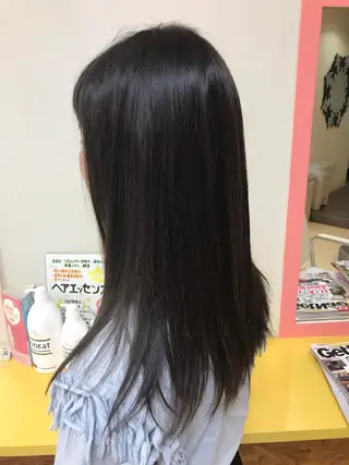 セミロング キッズ 横田 尚登のヘアスタイル