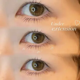 マツエク・マツパ Mell Yuuna ♡パリエク /束感のマツエク・マツパデザイン