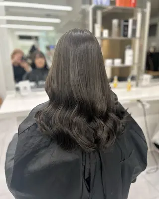 カラー 透明感ベージュ🤎 ナチュラルレイヤーのヘアスタイル