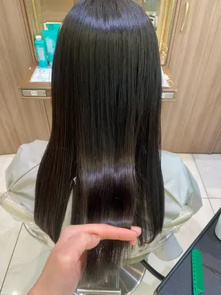 ロング パーマ 古川 琴美のヘアスタイル