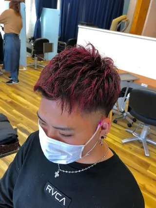 カラー ツイスパ特化 メンズサロンのヘアスタイル