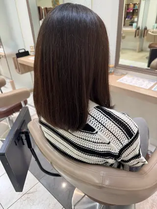 ミディアム レディースモデル募集 鈴木健友のヘアスタイル