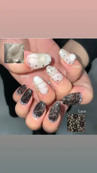 ミディアム oak nail所属・myuone ☆miyuのネイルデザイン