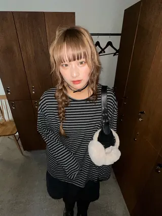 ロング momoa/名古屋 /透明感カラーのヘアスタイル