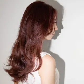 ロング カラー トップスタイル所属・渡邊晴日/ ヘアカラー/髪質改善のヘアスタイル