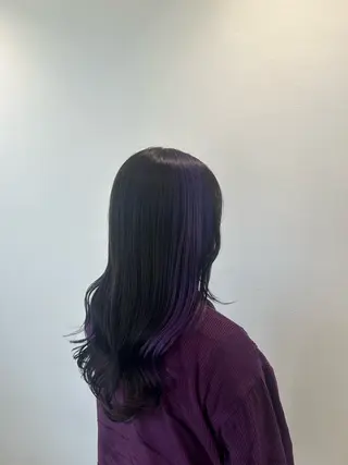 カラー リムヘアーズボウグループ所属・rim. reinaのヘアスタイル