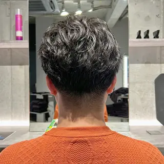 ショート メンズ 葉月/ボブ/ 透明感カラー／中目黒のヘアスタイル