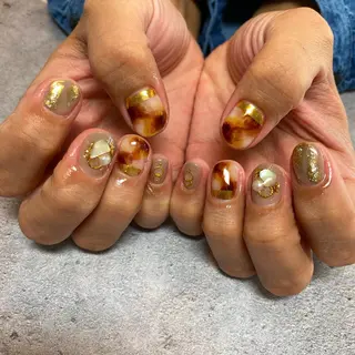 ネイル Hair salon Irie所属・與儀 知佳のネイルデザイン