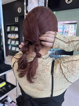 ヘアアレンジ 中本 日葵梨のヘアスタイル