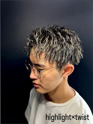 ショート カラー メンズ DIECE  SHIBUYA所属・小野寺 彗人のヘアスタイル